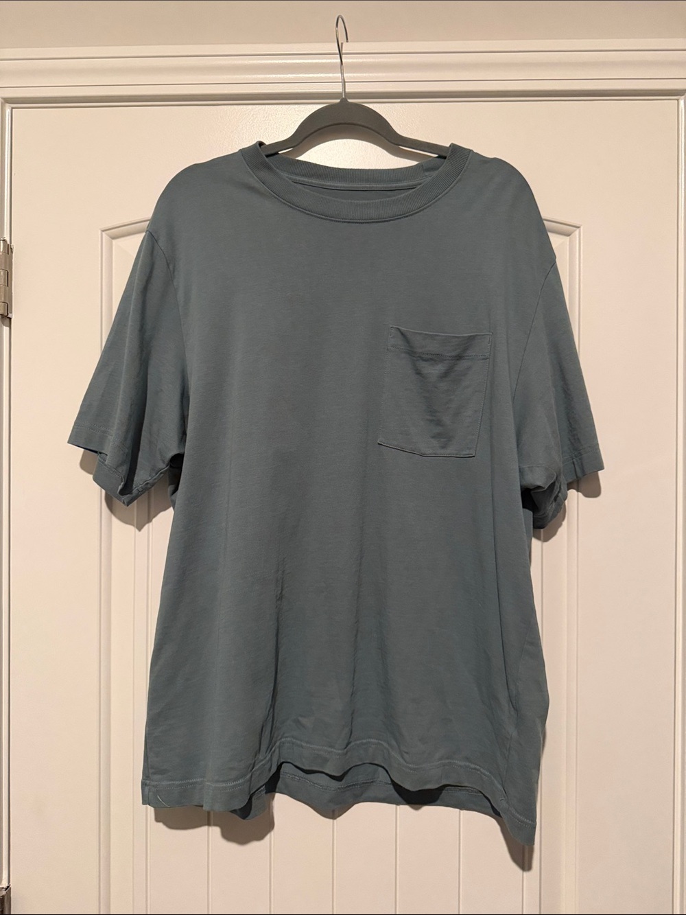 Abercrombie & Fitch Men's Pocket Crew Tee - Slate Blue